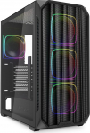 Obudowa Sharkoon AK5M RGB czarna | 4044951041671 | 4044951041671