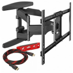ONKRON M10-B Swivel and tilt mount for TVs 42&lsquo;-120&rsquo; max 100 kg, black | M10-B | 4262392442332