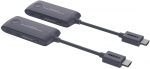 PremiumCord FULL HD 1080p HDMI mini bezdr&ocirc;tov&yacute; extender s dosahom 20 m | khext50-15 | 8592220024826