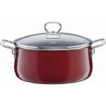 Riess Garnek Riess niski z pokrywą 24cm Roso | R-0711-008 | 9003064080330
