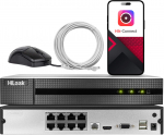 Rejestrator HiLook Rejestrator IP by Hikvision NVR-108MH-C/8P(E) 8 kanałowy sieciowy z POE | NVR-108MH-C/8P(STD)(D) / NVR-8CH-5MP/8P | 6936422170523