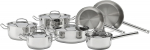 ELLE Home &ndash; Stainless Steel Cookware Set ECCS200412A, 12 Pieces | ECCS200412A | 4895091324533