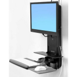 Ergotron 61-080-085 / PATIENT ROOM, VL18 STS WM, ERGOTRON BLACK | 61-080-085 | 698833037654