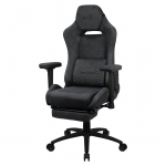 Aerocool ROYALSLATEGR Premium Ergonomic Gaming Chair Legrests Aerosuede Technology Grey | AEROROYAL-SLATE-GREY | 4711099472741