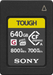 Sony m&auml;lukaart CFexpress 640GB Type A Tough | CEAG640T.SYM | 4548736142145