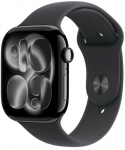 Watch Series 11 GPS + Cellular 42mm Natural Titanium Case with Stone Grey Sport Band - M/L | MF8N4MP/A | 195950629620