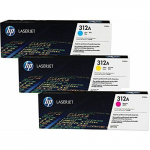 Toner HP 312A Zestaw CMY Oryginał  (CF440AM) | CF440AM | 0888793635193