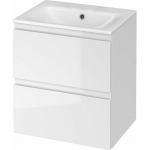 Cersanit SET B273 MODUO 50 BIAŁY DSM (SZAFKA+UMYWALKA WPUSZCZANA W BLAT) | S801-312-DSM | 5901771001508