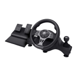 Trust GXT 289 Movi Black USB Steering wheel + Pedals Nintendo Switch, PlayStation 4, Xbox One S, Xbox One X, Xbox Series S, Xbox Series X | 25122 | 8713439251227