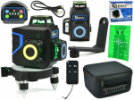 Geko Laser samopoziomujący 3D 360 12x zielone linie (8) | 5901477165870 | 5901477165870