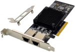 Karta sieciowa MicroConnect Network Card PCIe x8 X550-T2 | Network Card PCIe x8 X550-T2 | 5715328014527