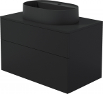 Deante Deante Szafka umywalkowa z umywalką granitową - 55x35 cm | SDNB8SNU6B | 5907650890942