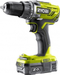 Wiertarko-wkrętarka Ryobi R18DD3-120S 18 V 1 x akumulator 2 Ah | 5133003347 | 4892210152626