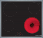 Bosch Serie 4 PKE645BB2E Hob Black Built-in Ceramic 4 zone(s) | PKE645BB2E | 4242005283439