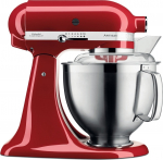 KitchenAid Artisan 5KSM185PS food processor 300 W 4.8 L Red | KSM185PS | 5413184120931