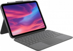 Logitech Etui Combo Touch do iPad (10th gen) Szare (920-011441) | 920-011441 | 5099206107663
