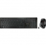 Klawiatura + mysz Cherry DW 9500 SLIM RF Wireless + Bluetooth Francuski Czarny (JD-9500FR-2) | JD-9500FR-2 | 4025112091933