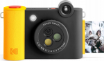 Aparat cyfrowy Kodak Smile+ 2w1 Aparat Cyfrowy 5mp / Natychmiastowy + Drukarka Bluetooth Do Telefonu Zink - Czarny | SB8455 | 843812173056
