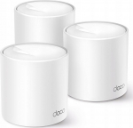 TP-Link Wi-Fi Router Deco X1500 AC1900 (3pack), 1500Mbps, LAN/WAN, 802.11ac, Wi-Fi 6, White EU | X1500 | 4895252505085