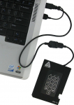 Dysk zewnętrzny SSD Apricorn Aegis Padlock Fortress 512GB Czarny (A25-3PL256-S512F) | A25-3PL256-S512F | 0708326913782