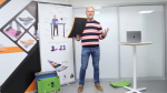 Gymba -deska aktywacyjna i piłki do masażu niebieski | 3434S | 6430054931397
