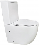 Miska WC Domoletti TOILET RIMLESS WASHDOWN TK321 WHITE | 4772013335542 | 4772013335542