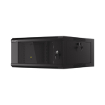 Lanberg | Rack cabinet 19" wall-mounted 4U 600 fast assembly (flat pack) | WFFA-5604-10B | Black | WFFA-5604-10B | 5901969422016