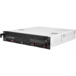 SilverStone RM21-304 Rackmount Server Geh&auml;use, 2U, Micro-ATX - schwarz | GESV-509 | 4710007224533