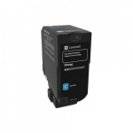 Toner Lexmark 74C2HC0 Cyan Original (74C2HC0) | 74C2HC0 | 0734646601450
