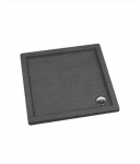 Brodzik Aquaform KNG.B-02-K-90X90-5/3-BLACKSLATE-90 /  AQUAFORM / SLIM /  BRODZIK 90X90X5/3 KWADRATOWY, FI90, CZARNY ŁUPEK / | 5905805701020 | 5905805701020