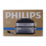 SALE OUT. Philips NA565/02 Airfryer with steam function, flexible Megabasket, 10 L, Silver/Black | Philips DAMAGED PACKAGING | 24 month(s) | NA565/02SO | 2000001433140