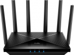 Cudy WR11000 wireless router 2.5 Gigabit Ethernet Tri-band (2.4 GHz / 5 GHz / 6 GHz) Black | WR11000 | 6971690793357