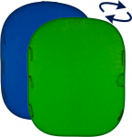 Manfrotto taust Chromakey 1,8x2,1m, sinine/roheline (LA-5987) | LL LC5987 | 5055135901796