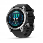 Garmin Fenix E 3.3 cm (1.3") AMOLED 47 mm Digital 416 &times; 416 pixels Touchscreen Stainless steel Wi-Fi GPS (satellite) | 010-03025-00 | 753759341336