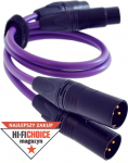 Kabel Melodika XLR x2 - XLR x2 1.5m fioletowy | 05907609000170 | 05907609000170