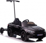 Lean Sport Auto Na Akumulator BMW M5 Z Platformą Dla Rodzica Czarne Lakierowane | 9585 | 5904204755771