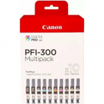Sada 10 atramentov Canon PFI-300 | 4192C008 | 8714574667355