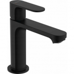 Bateria umywalkowa Hansgrohe Rebris S - Jednouchwytowa bateria umywalkowa 110 z kompletem odpływowym, czarny mat | 72517670 | 4059625402283