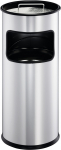 Durable 333023 kosz na śmieci 17 l Okrągły Metal Srebrny | 333023 | 4005546989006