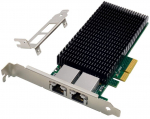 Karta sieciowa MicroConnect Network Card PCIe x4 X540-T2 | Network Card PCIe x4 X540-T2 | 5715328014534