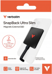 Dysk zewnętrzny SSD Verbatim Dysk zewnętrzny SnapBack Ultra Slim SSD 2TB czarny 32337 | 32337 | 023942323372
