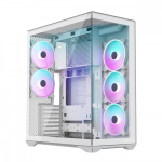 PC case Volcano Space XL ARGB Full Tower 5 fans, white | AT-SPACE-XL-5F-ARGB-20 | 5903560982289