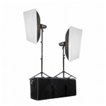 Falcon Eyes Studio Flash Set SSK-2200D with Bag | 2900185 | 8718127058140