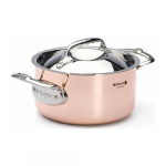De Buyer Garnek z pokrywką, stal nierdzewna 16 cm | DB6242-16 | 3011246242168