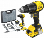 Stanley STANLEY WKRĘTARKA UDAROWA V20 SFMCD716D2A 2x2Ah + 100 ACC | SFMCD716D2A-QW | 5035048841372