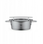 Fissler Phi Collection Garnek do smażenia z szklanym pokrywką 20 cm 2,3L | 016-123-20-000-0 | 4009209393414