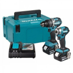 Zestaw elektronarzędzi Makita Cordless combo kit DLX2575TJ 2X5AH 18V | 197050016720 | 197050016720