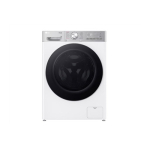 LG | Washing machine with dryer | F4DR913P3WA | Energy efficiency class A/D | Front loading | Washing capacity 13 kg | 1400 RPM | Depth 62 cm | Width 60 cm | Display | LED | Drying system | Drying capacity 7 kg | Steam function | Direct drive | Wi-Fi ...
