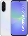 Samsung Galaxy A36 17 cm (6.7") Dual SIM Android 15 5G USB Type-C 8 GB 256 GB 5000 mAh White | SM-A366BZAGEUE | 8806095984223