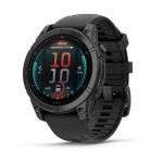 Garmin Fenix E 3.3 cm (1.3") AMOLED 47 mm Digital 416 x 416 pixels Touchscreen Black Wi-Fi GPS (satellite) | 010-03025-01 | 753759341343